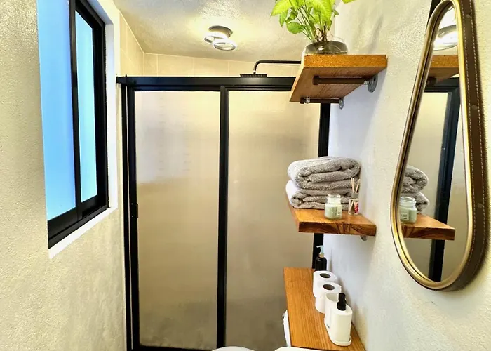 Hermoso E Iluminado Departamento Con Aire Acondicionado Citla 9 *