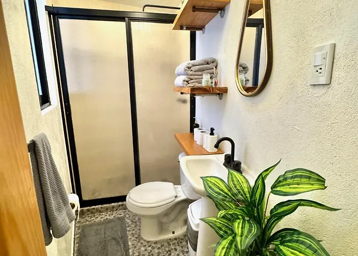Hermoso E Iluminado Departamento Con Aire Acondicionado Citla 9 Apartamento *