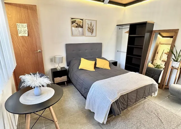 Apartamento Hermoso E Iluminado Departamento Con Aire Acondicionado Citla 9 *