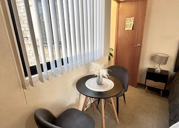Apartamento Hermoso E Iluminado Departamento Con Aire Acondicionado Citla 9 *